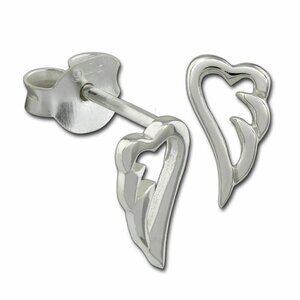 Wing 925 Sterling Silver Stud Earring SDO8211J